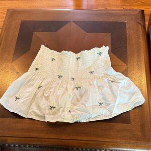 Heart & Hips Cream Floral Crop Top